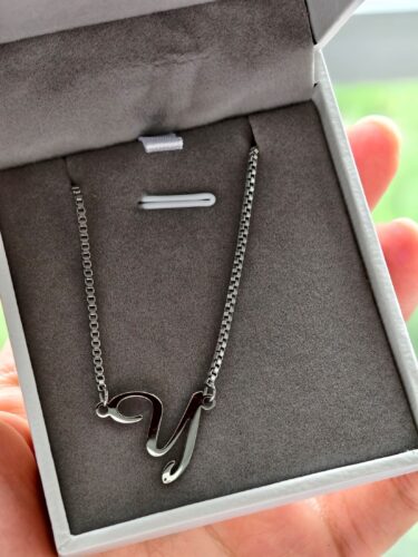 Minimalist Black Urn Pendant - Openable Pet Ashes Necklace｜Laser Engraved Memorial Jewelry for Cat/Dog Lovers-Carry their love in silence photo review