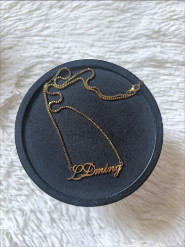 Minimalist Black Urn Pendant - Openable Pet Ashes Necklace｜Laser Engraved Memorial Jewelry for Cat/Dog Lovers-Carry their love in silence photo review