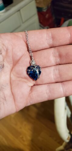 Galaxy Cremation Pendant photo review