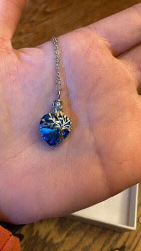 Click to view full screen Galaxy Cremation Pendant photo review