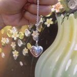 Pet Ashes Necklace Sterling Silver- Urn Pendant for Pet Loss , Memorial Gift photo review