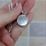Pet Ash Necklace Silver – Tree of Life Cremation Jewelry photo review