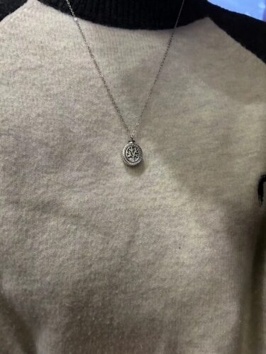 Pet Ash Necklace Silver – Tree of Life Cremation Jewelry photo review
